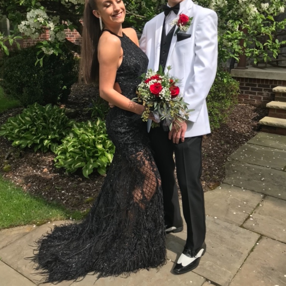 Black Sherri hill prom dress